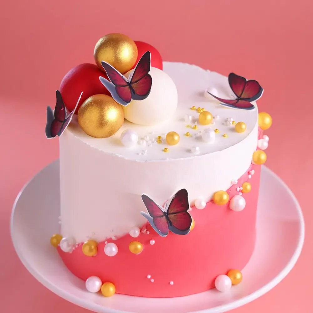 Butterfly Butterflies Cake Design