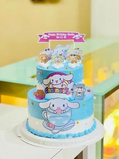 Cinnamoroll Birthday Cake Design