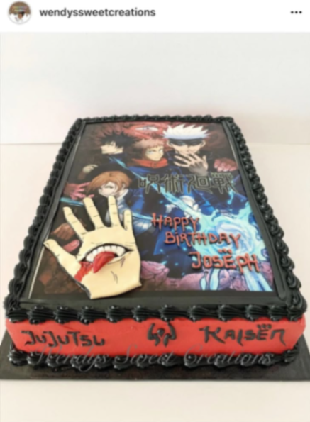 Jujutsu Kaisen Cake