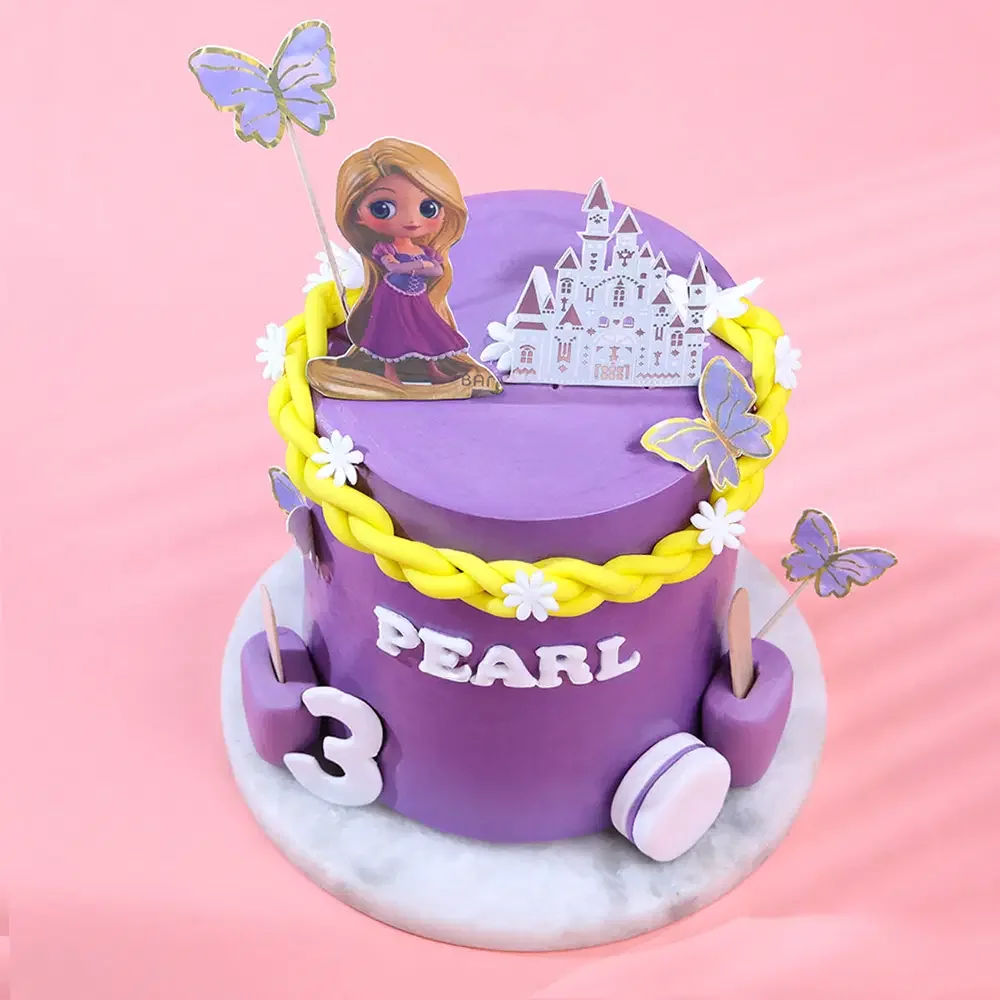 Rapunzel Birthday Cake Rapunzel Birthday Cake
