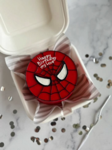 Spiderman Bento Cake