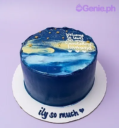 30th Birthday BL Cake Design