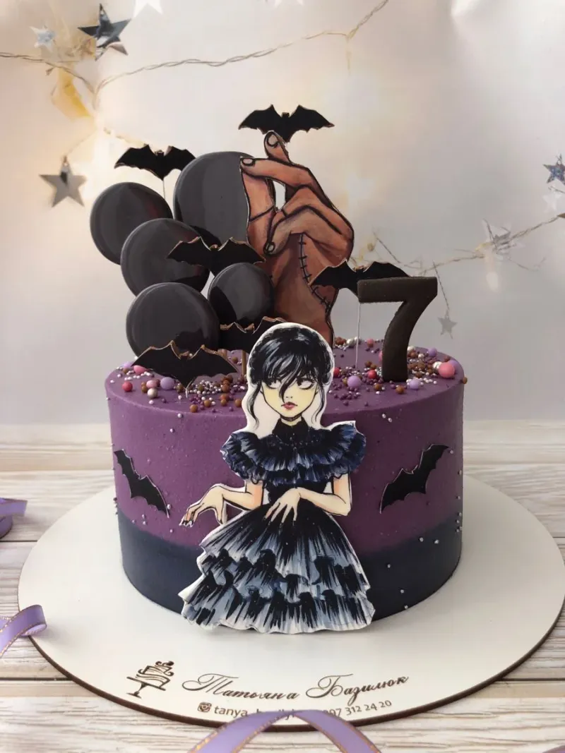 Custom Fifty Cake Design