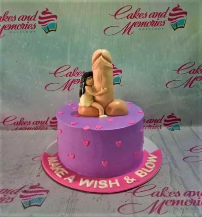 Adult Birthday Coffee Cake Design