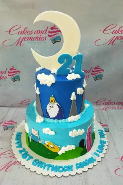 Adventure Time Princess Cake Design