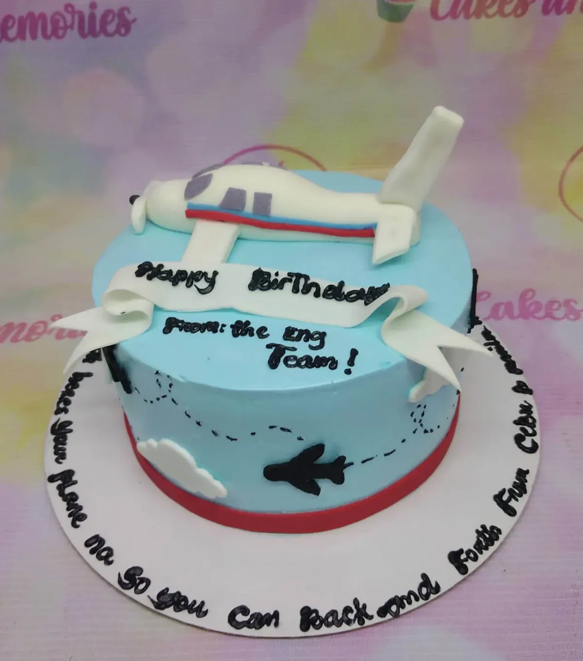 Airplane Cake