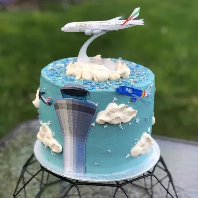Airplane Travel Cake Airplane Travel Cake