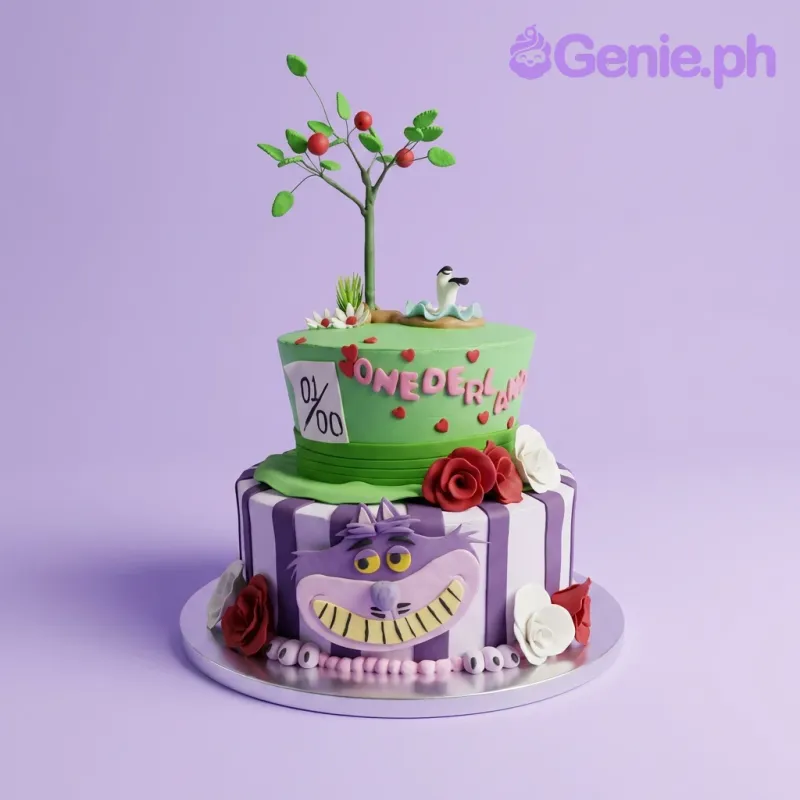 Alice In Wonderland Cake