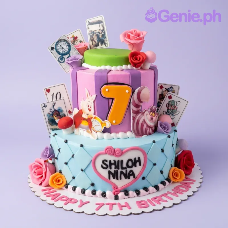 Alice In Wonderland Cake