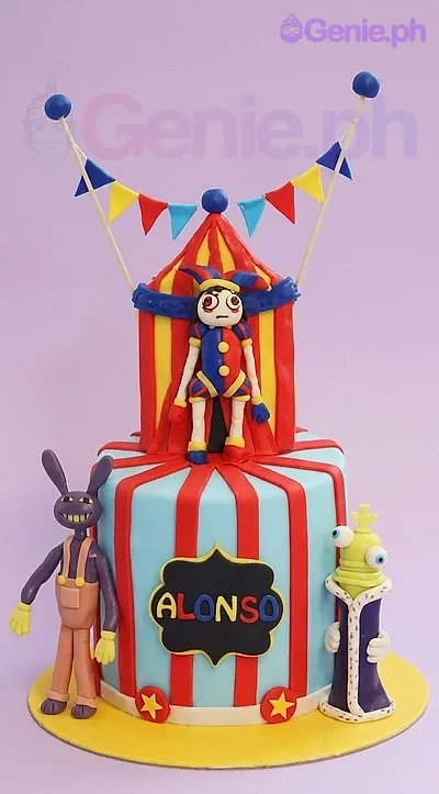 Amazing Digital Circus Cake