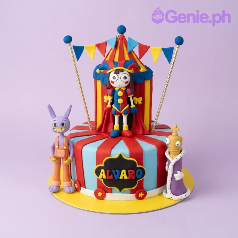 Amazing Digital Circus Cake