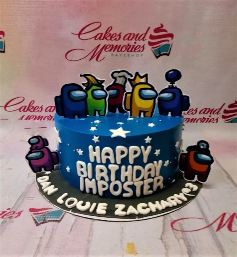 Among Us Cake