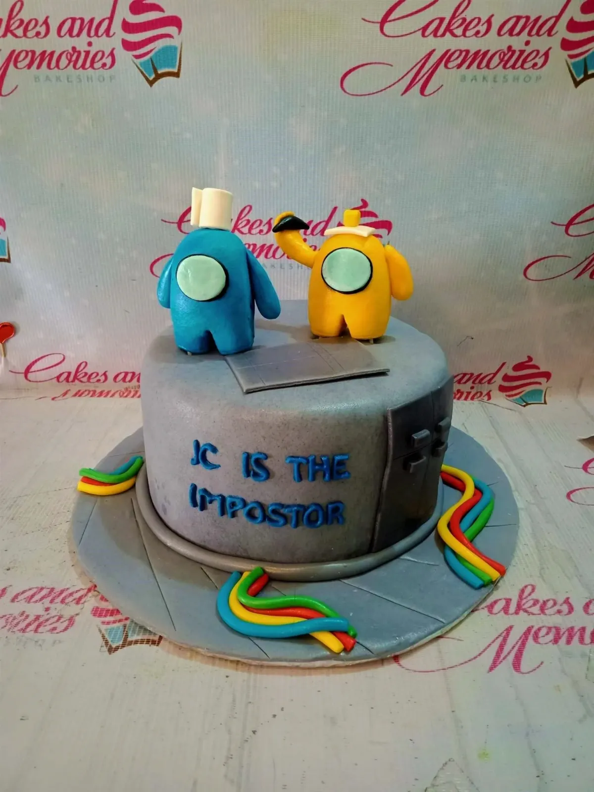 Among Us Cake