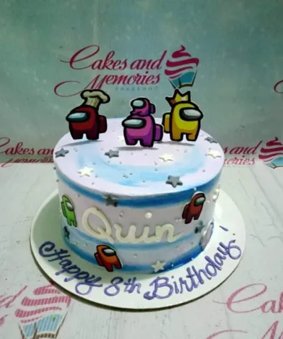 Among Us Cake