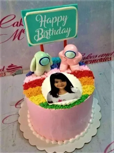 Among Us Cake