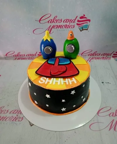 Among Us Cake