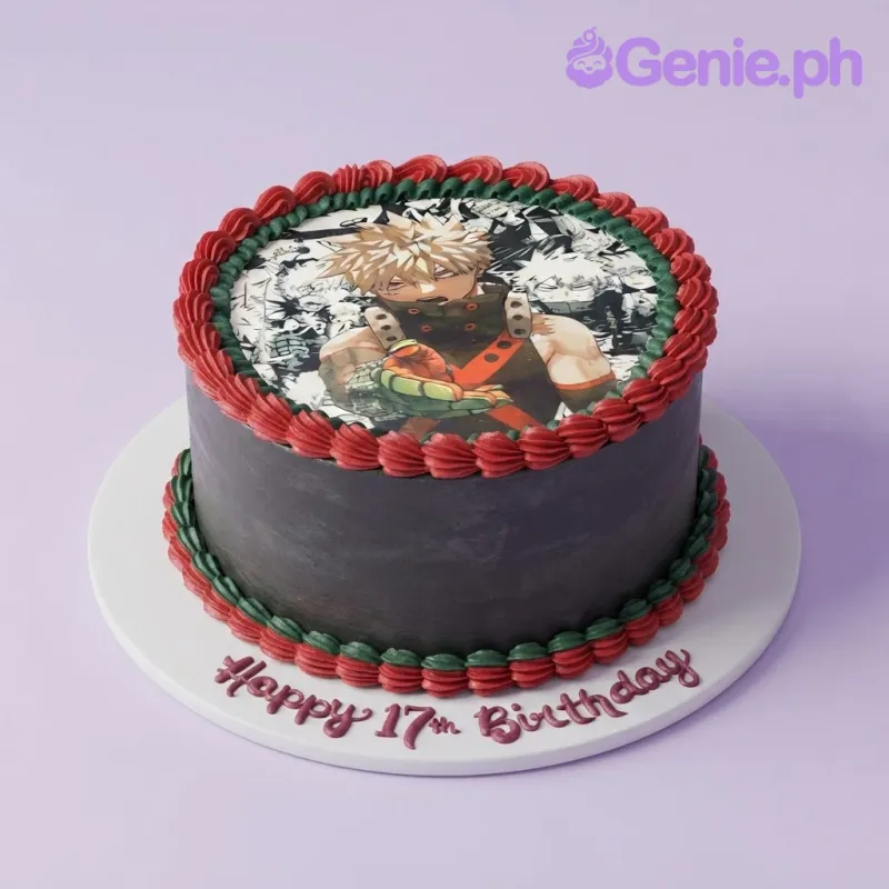 Anime Birthday Cake