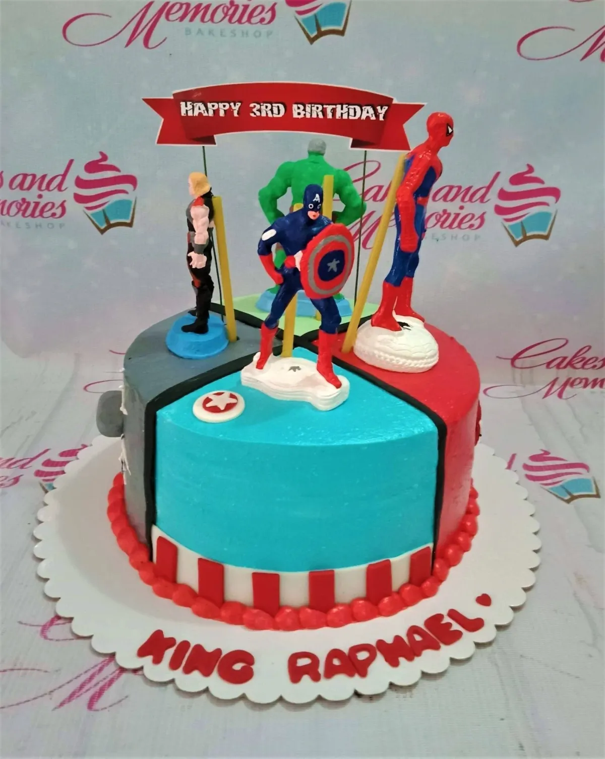 Avengers Hulk Cake Design
