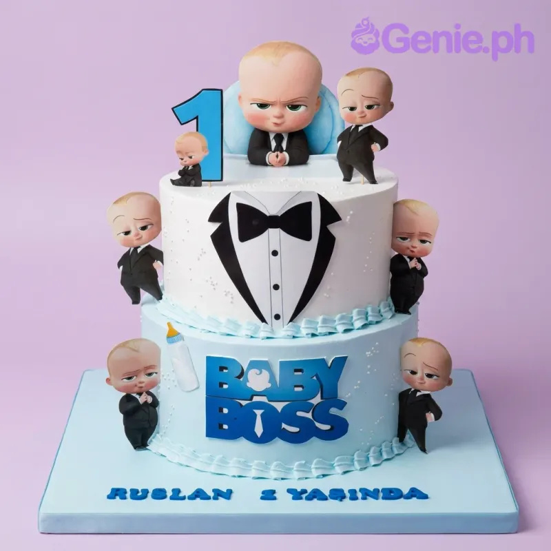 Baby Boss 1st Birthday Cake
