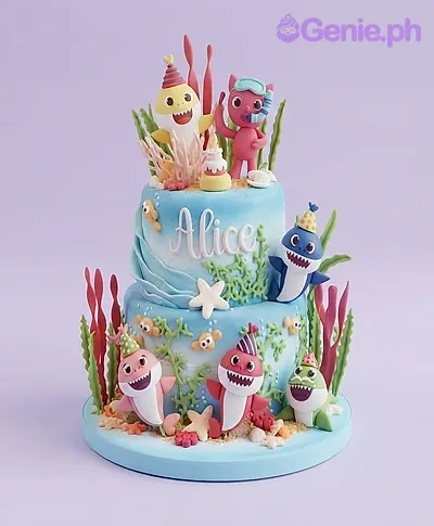 Baby Shark Cake