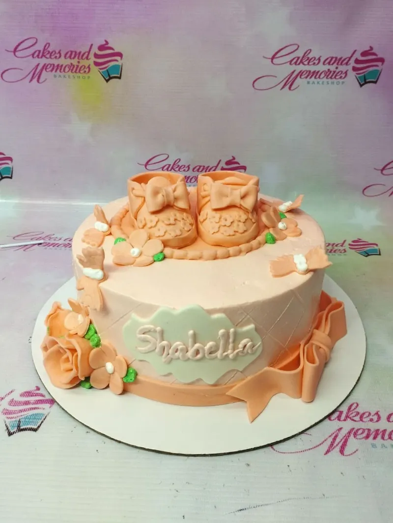 Baby Shower Dream Catcher Cake Design
