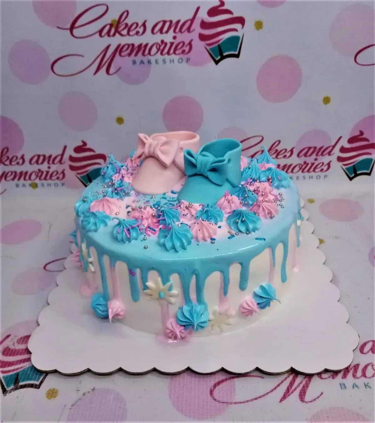Baby Shower Dream Catcher Cake Design