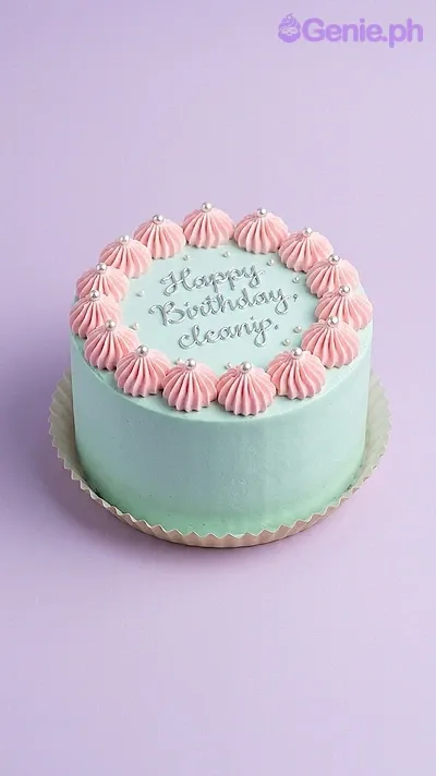 Baby Shower Dream Catcher Cake Design