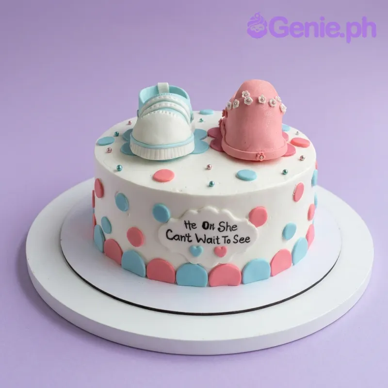 Baby Shower Dream Catcher Cake Design