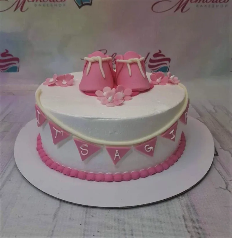 Baby Shower Dream Catcher Cake Design