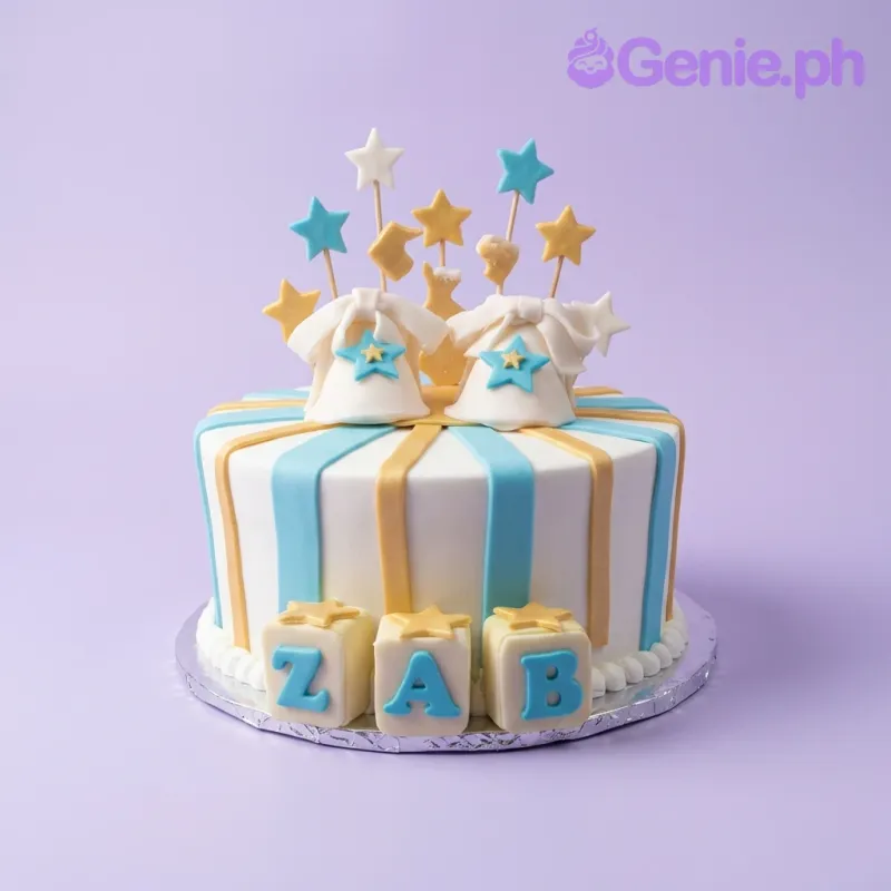 Baby Shower Koala Cake Design