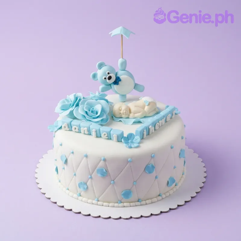 Baby Shower Dream Catcher Cake Design