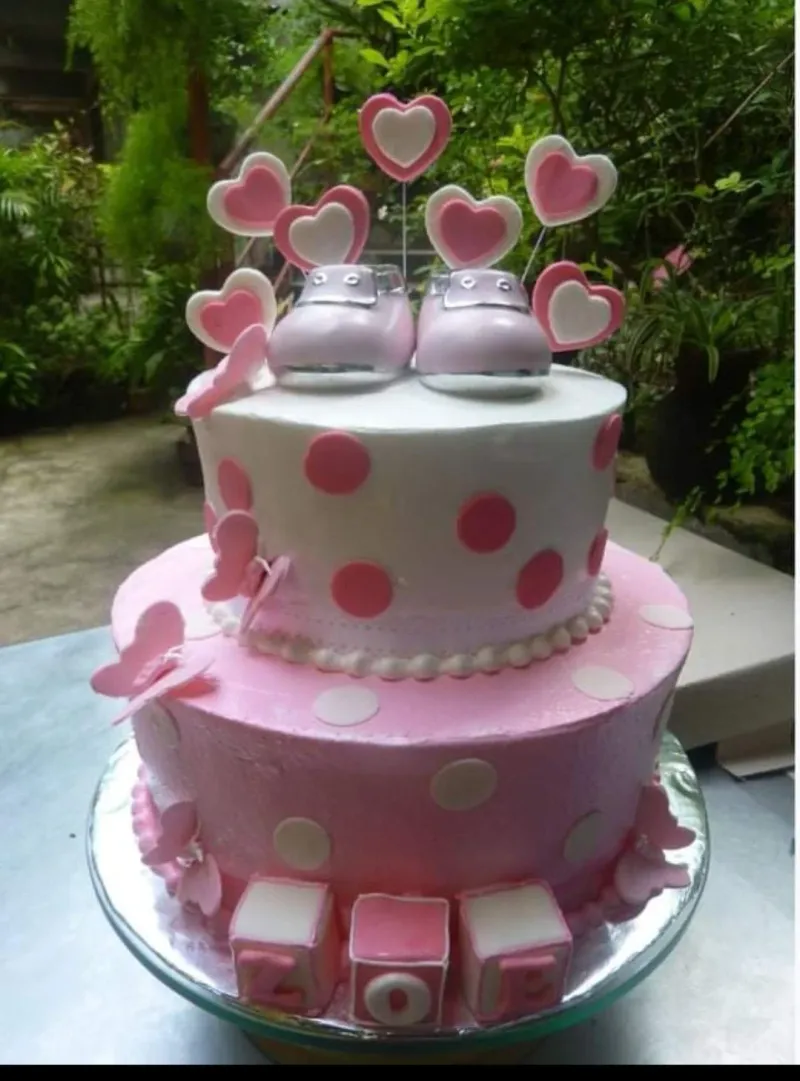 Baby Shower Dream Catcher Cake Design