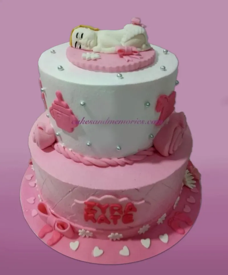 Baby Shower Dream Catcher Cake Design