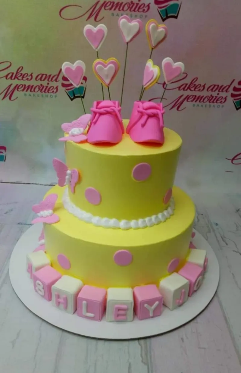 Baby Shower Dream Catcher Cake Design