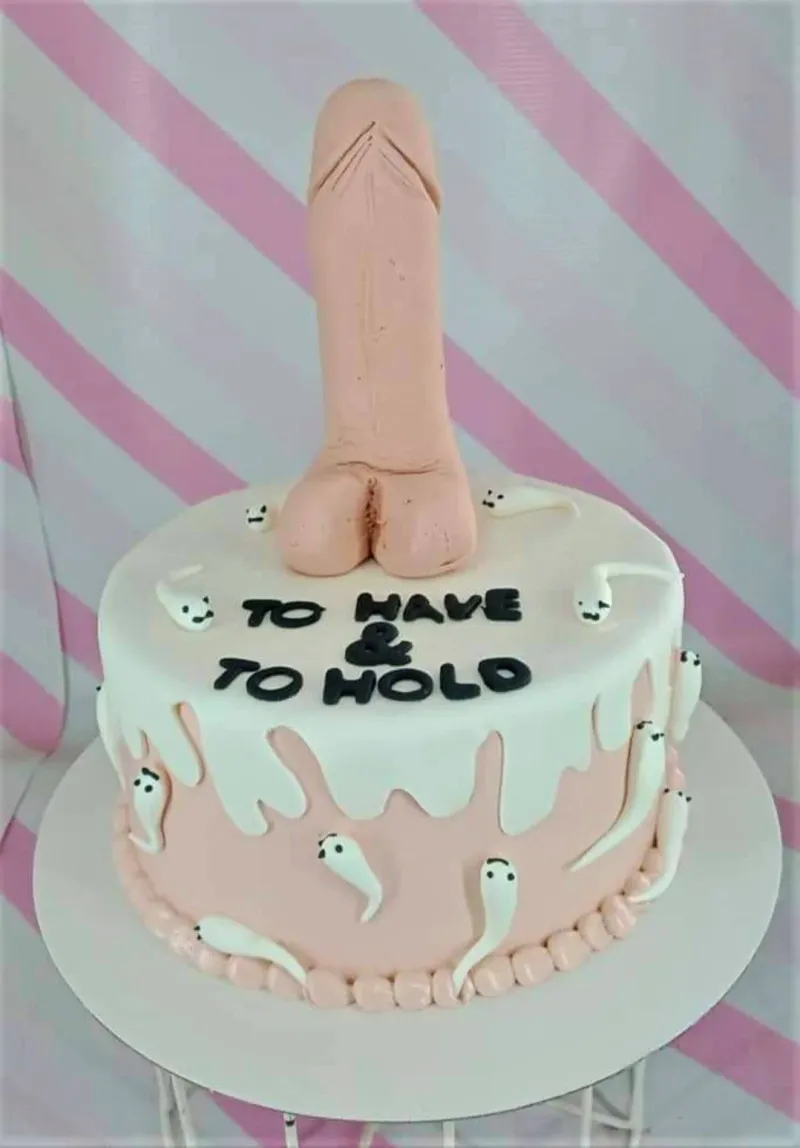 Bachelorette Naughty Cake Design