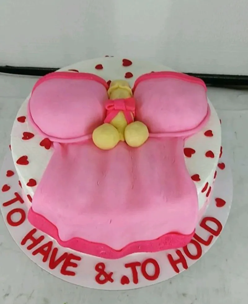 Bachelorette Naughty Cake Design