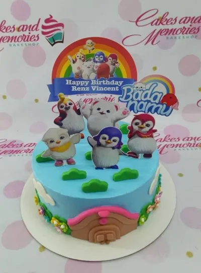 Badanamu Birds Cake Design