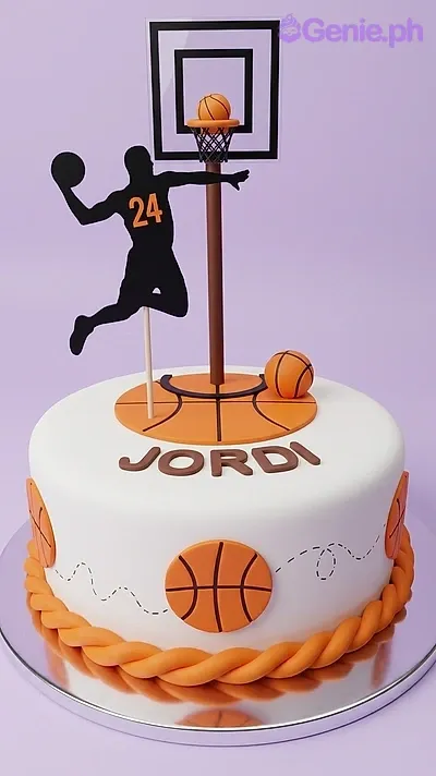 Basketball Sports Cake Design