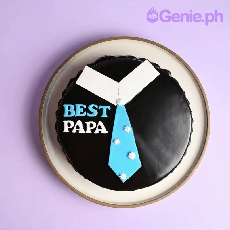 Best Papa Shirt Cake Design