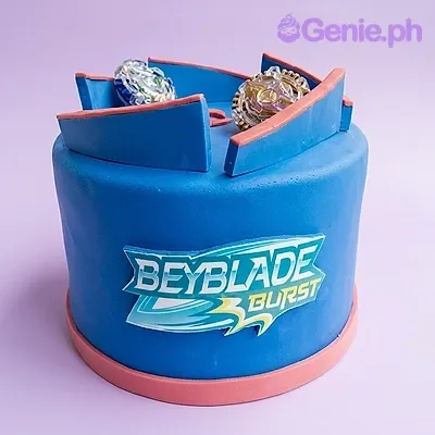 Beyblade Burst Cake