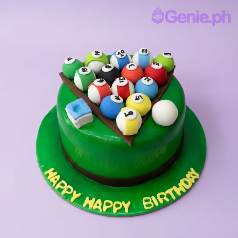 Billiard Pool Cake
