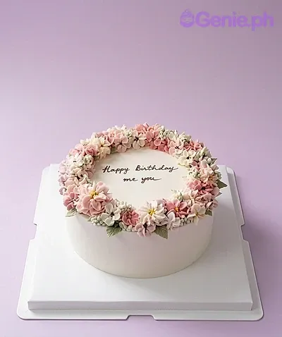 Birthday Floral Cake