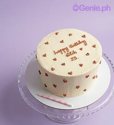 Birthday Hearts Cake
