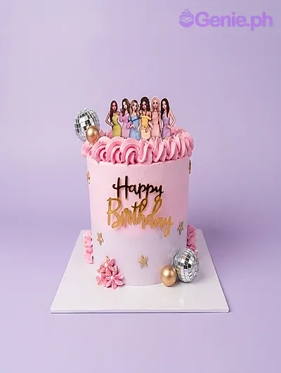 Birthday Disco Cake Design