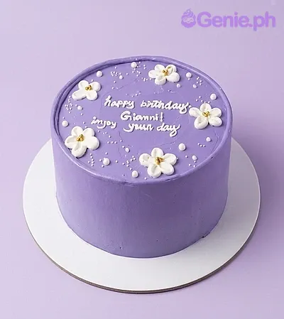 Birthday Purple Cake