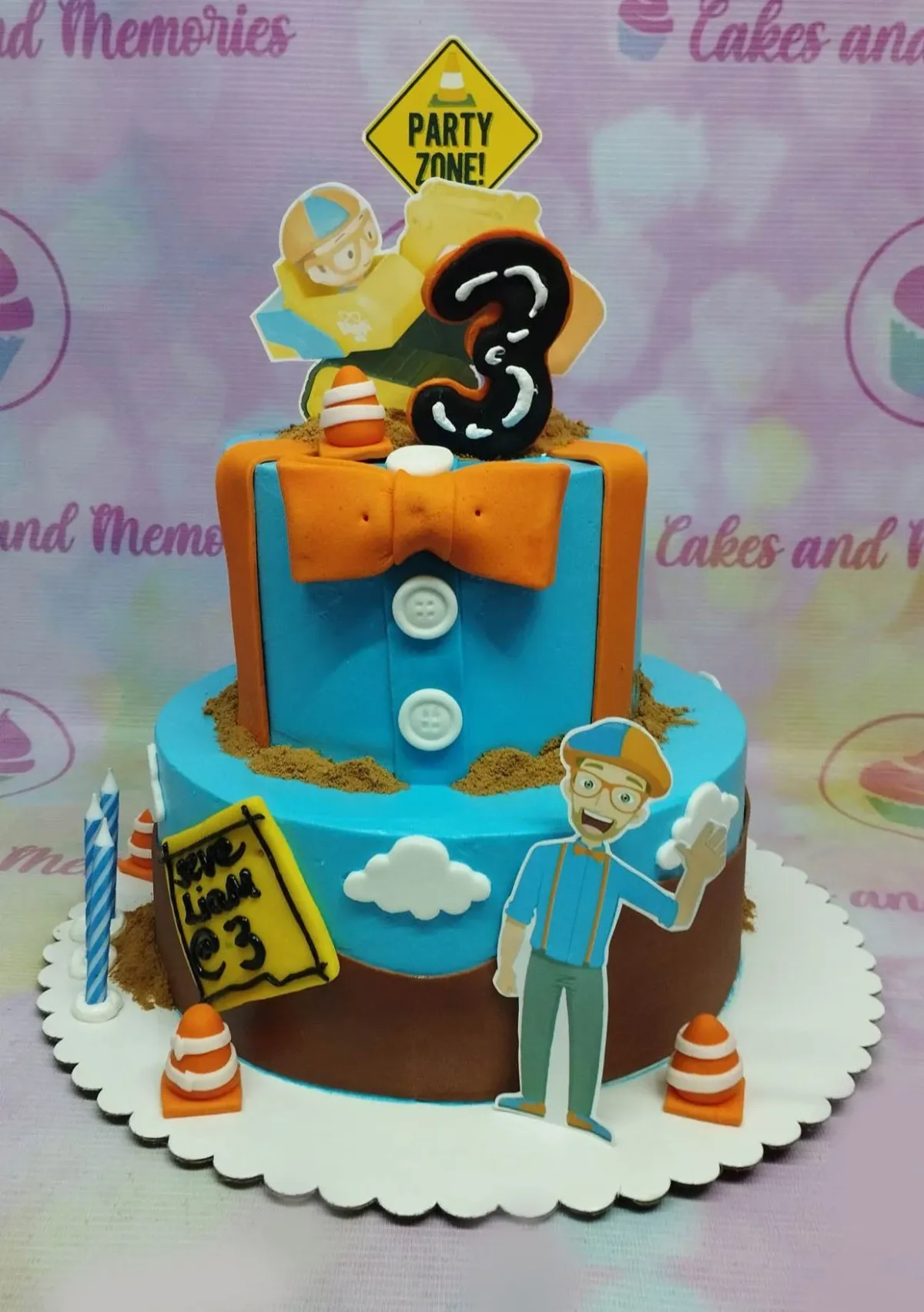 Blippi Cake