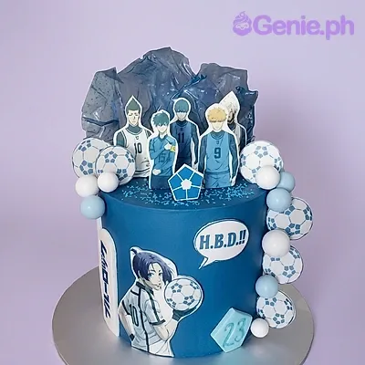 Blue Lock Anime Cake Design