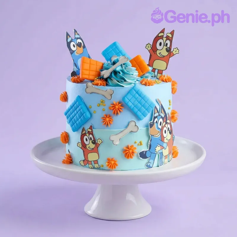 Bluey And Bingo Cake