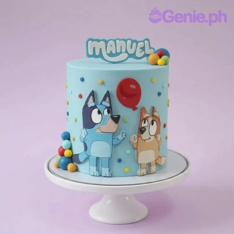 Bluey And Bingo Cake