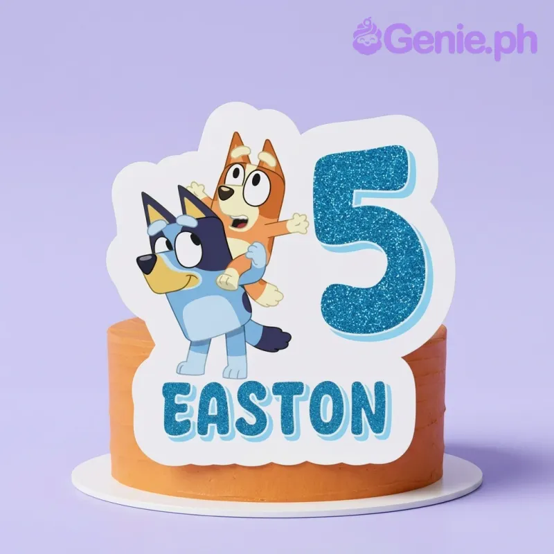 Bluey Bingo Cake